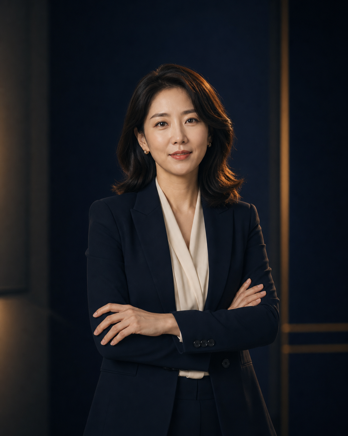 Hannah 코칭 이미지를 표현한 여성 코치